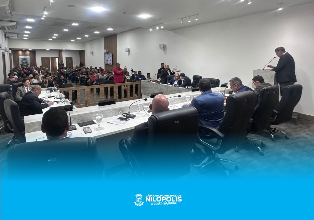 14ª Sessão Ordinária Do Primeiro Ano Da 20ª Legislatura Câmara Municipal de Nilópolis (09/04/2025).