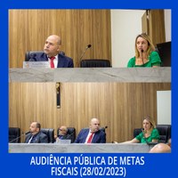 Câmara promove Audiência Pública sobre Metas Fiscais do Poder Executivo de Nilópolis (28/02/2023)