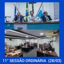 Resumo da 11ª Sessão Ordinária da Câmara Municipal de Nilópolis, realizada em 28/03/2022.