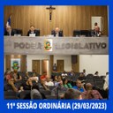 Resumo da 11ª Sessão Ordinária da Câmara Municipal de Nilópolis, realizada na manhã desta Quarta-feira (29/03).