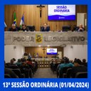 Resumo da 13ª Sessão Ordinária da Câmara Municipal de Nilópolis, realizada na tarde desta Segunda-feira (01/04/2024).