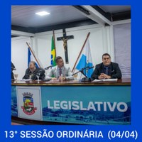 13ª Sessão Ordinária 2022 (04/04/2022)