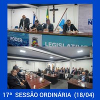 17ª Sessão Ordinária 2022 (18/04/2022)