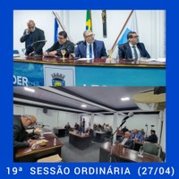 19ª Sessão Ordinária 2022 (27/04/2022)