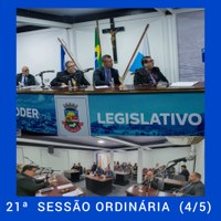 21ª Sessão Ordinária 2022 (04/05/2022)