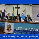 Resumo da 28ª Sessão Ordinária da Câmara Municipal de Nilópolis, realizada em 30/05/2022.