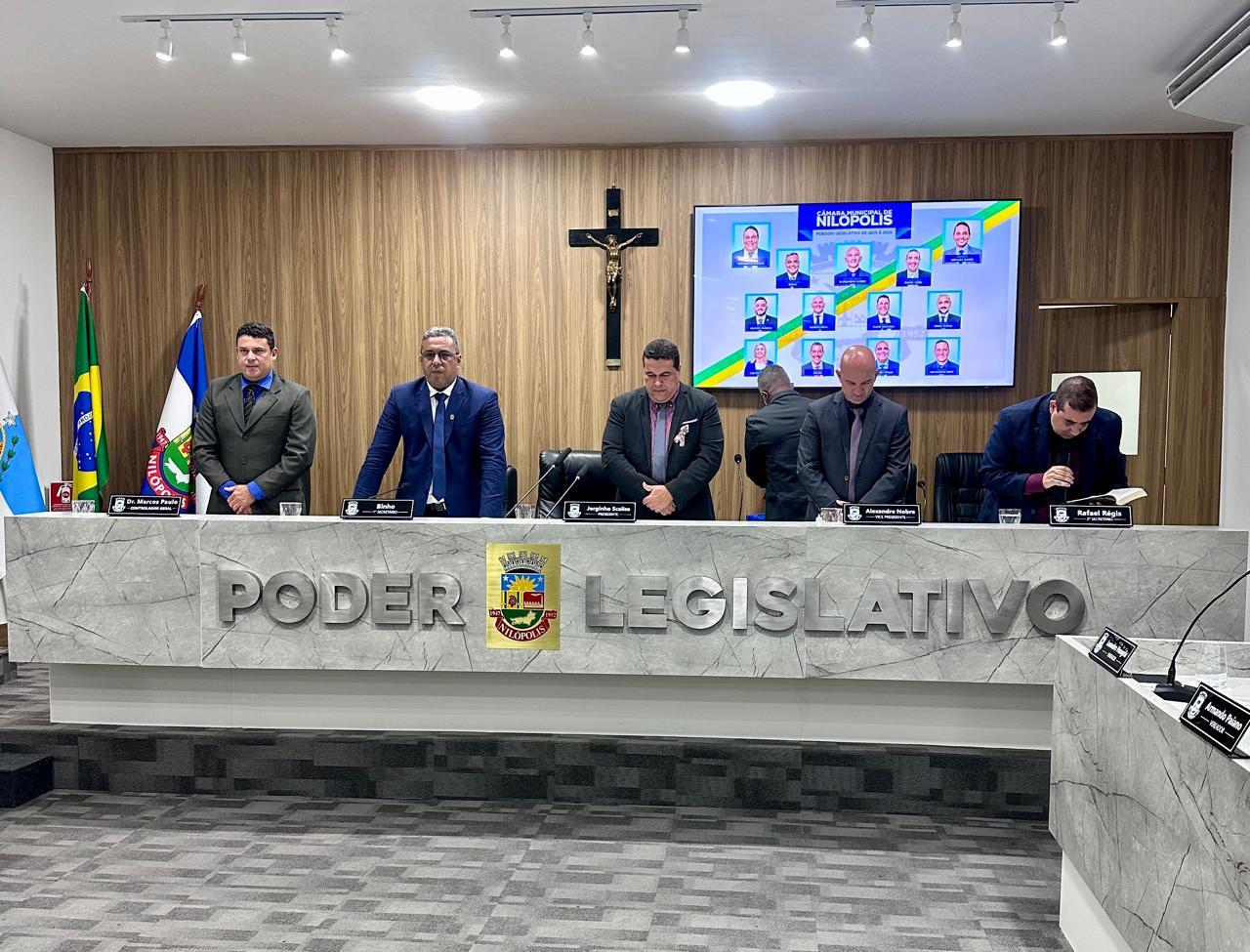 32ª Sessão Ordinária da 20ª Legislatura Câmara Municipal de Nilópolis (18/06/2025).