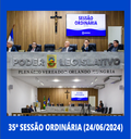 Resumo da 35ª Sessão Ordinária da Câmara Municipal de Nilópolis, realizada na tarde desta Segunda-feira (24/06/2024)