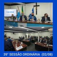 39ª Sessão Ordinária (02/08/2021)