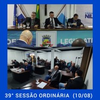 39ª Sessão Ordinária 2022 (10/08/2022)