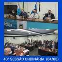 40ª Sessão Ordinária (04/08/2021)
