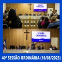 Resumo da 40ª Sessão Ordinária da Câmara Municipal de Nilópolis, realizada na tarde desta Quarta-feira (16/08).