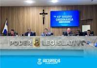43ª Sessão Ordinária da Câmara Municipal de Nilópolis – 27 de Agosto de 2025.