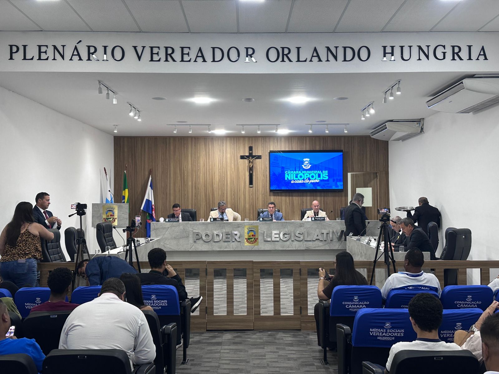 46ª Sessão Ordinária da Câmara Municipal de Nilópolis – 08 de Setembro de 2025.