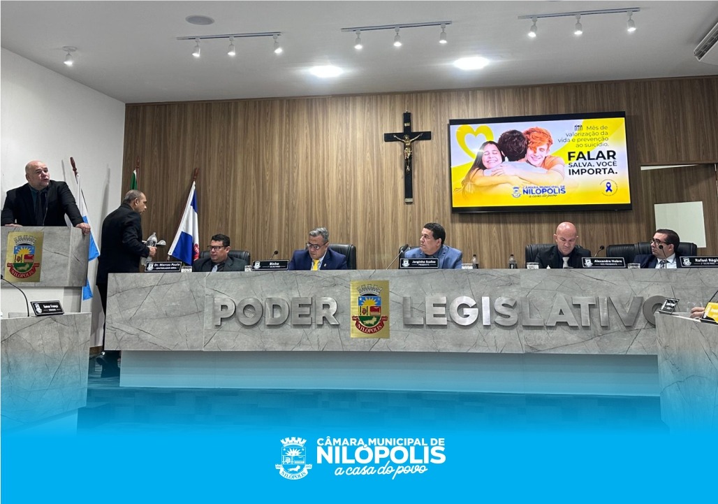 47ª Sessão Ordinária da Câmara Municipal de Nilópolis – 10 de Setembro de 2025.