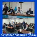 Resumo da 50ª Sessão Ordinária da Câmara Municipal de Nilópolis, realizada na manhã desta segunda-feira (13/09).