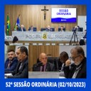 Resumo da 52ª Sessão Ordinária da Câmara Municipal de Nilópolis, realizada na tarde desta Segunda-feira (02/10).