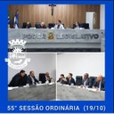 Resumo da 55ª Sessão Ordinária da Câmara Municipal de Nilópolis, realizada em 19/10/2022.