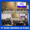 Resumo da 57ª Sessão Ordinária da Câmara Municipal de Nilópolis, realizada na tarde desta Segunda-feira (23/10).