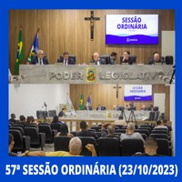 57ª Sessão Ordinária - 23/10/2023