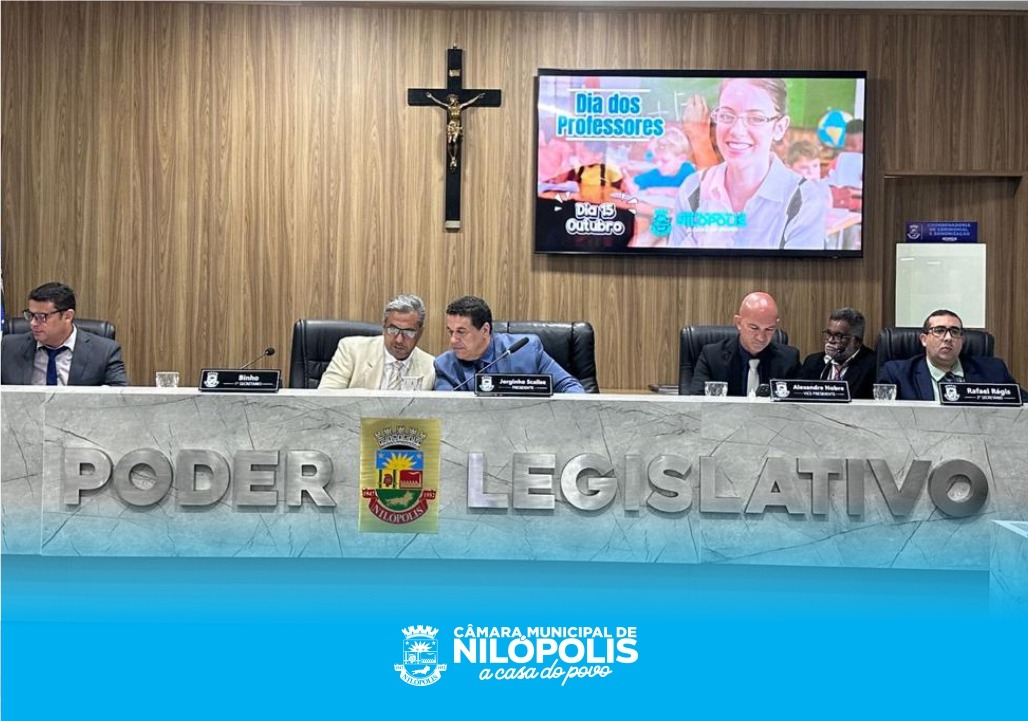 57ª Sessão Ordinária da Câmara Municipal de Nilópolis – 15 de Outubro de 2025.