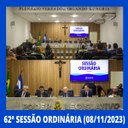 62ª Sessão Ordinária - 08/11/2023