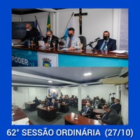 62ª Sessão Ordinária (27/10/2021)
