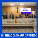 Resumo da 65ª Sessão Ordinária da Câmara Municipal de Nilópolis, realizada na tarde desta Quarta-feira (09/10/2024)