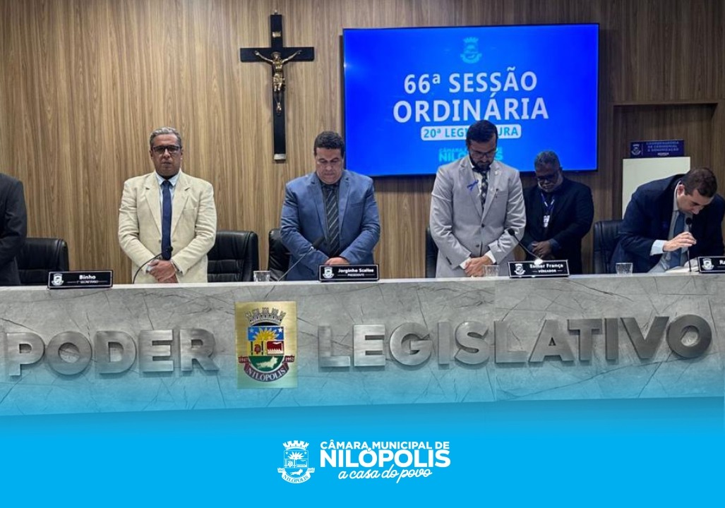 66ª Sessão Ordinária da Câmara Municipal de Nilópolis – 17 de Novembro de 2025.