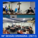 69ª Sessão Ordinária (29/11/2021)