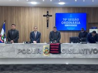70ª Sessão Ordinária da Câmara Municipal de Nilópolis – 01 de Dezembro de 2025.