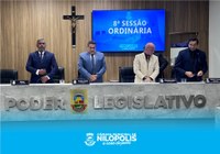 8ª Sessão Ordinária Do 2º Ano Da 20ª Legislatura Câmara Municipal de Nilópolis (18/03/2026).