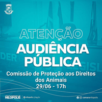 Audiência Pública da Comissão de Proteção aos Direitos dos Animais