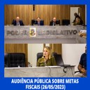 Câmara Municipal de Nilópolis promove Audiência Pública sobre Metas Fiscais do Poder Executivo do Município (26/05/2023).