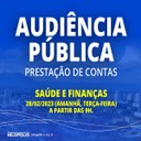As duas audiências acontecerão no mesmo dia (28/02/2023). 
A primeira às 09h e segunda às 10h.
Leia na matéria: