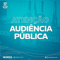 Câmara recebe Audiências Públicas na próxima terça-feira (31/5)