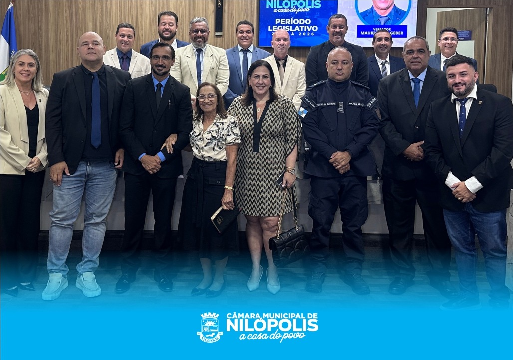 Primeira Sessão Ordinária Do Segundo Ano Da 20ª Legislatura Câmara Municipal de Nilópolis (23/02/2026).