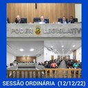 Resumo da Sessão Ordinária da Câmara Municipal de Nilópolis, realizada em 12/12/2022.