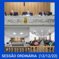 Sessão Ordinária - 12/12/22